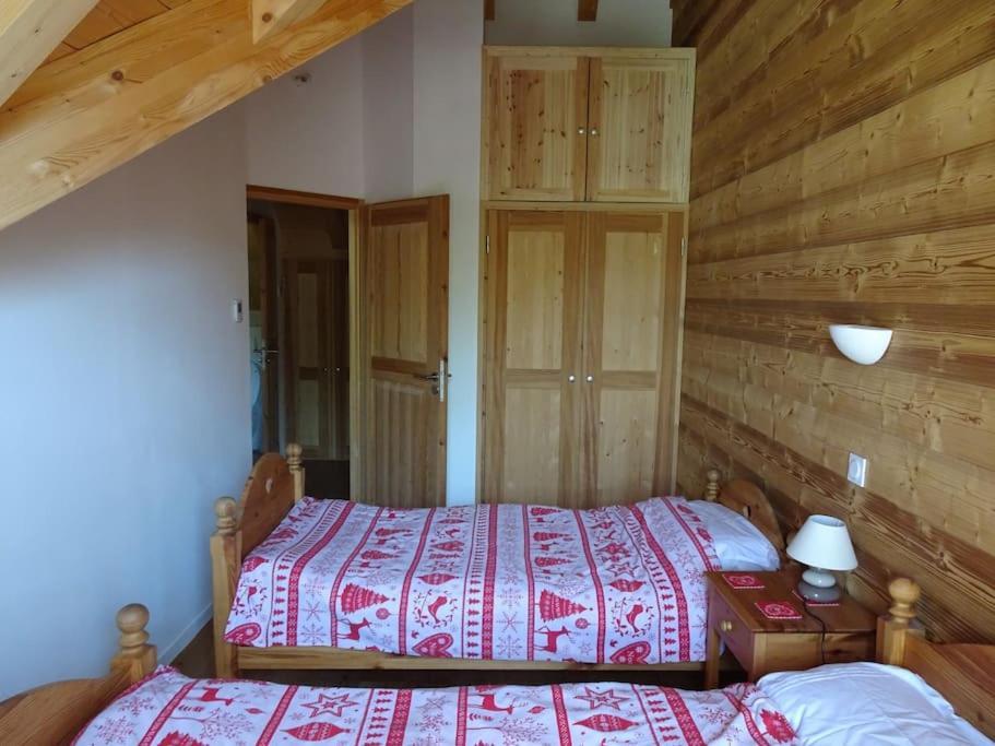 Vila Chalet La Ruche Saint-Sorlin-dʼArves Exteriér fotografie
